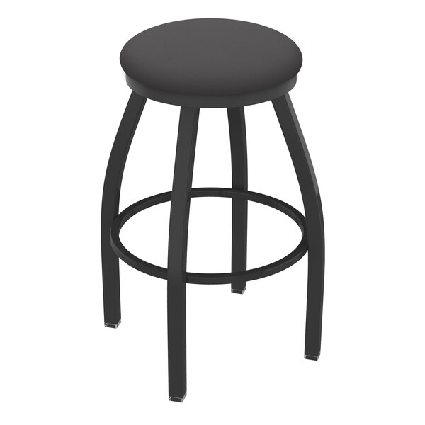 36" Swivel X-Tall Bar Stool, Pewter Finish, Canter Storm Seat